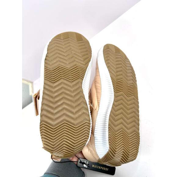 Sorel Size 8.5 Out N About Puffy Boot High Top Sneaker Waterproof Tan Blush NWT - Picture 9 of 13